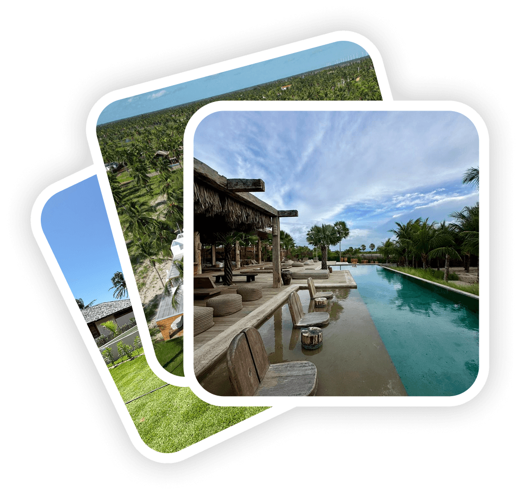 Grupo de imagens do portfólio